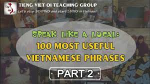 100 most common phrases in Vietnamese