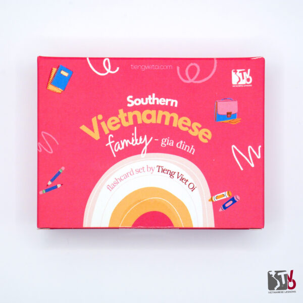 Vietnamese Family Flashcards - Tieng Viet Oi