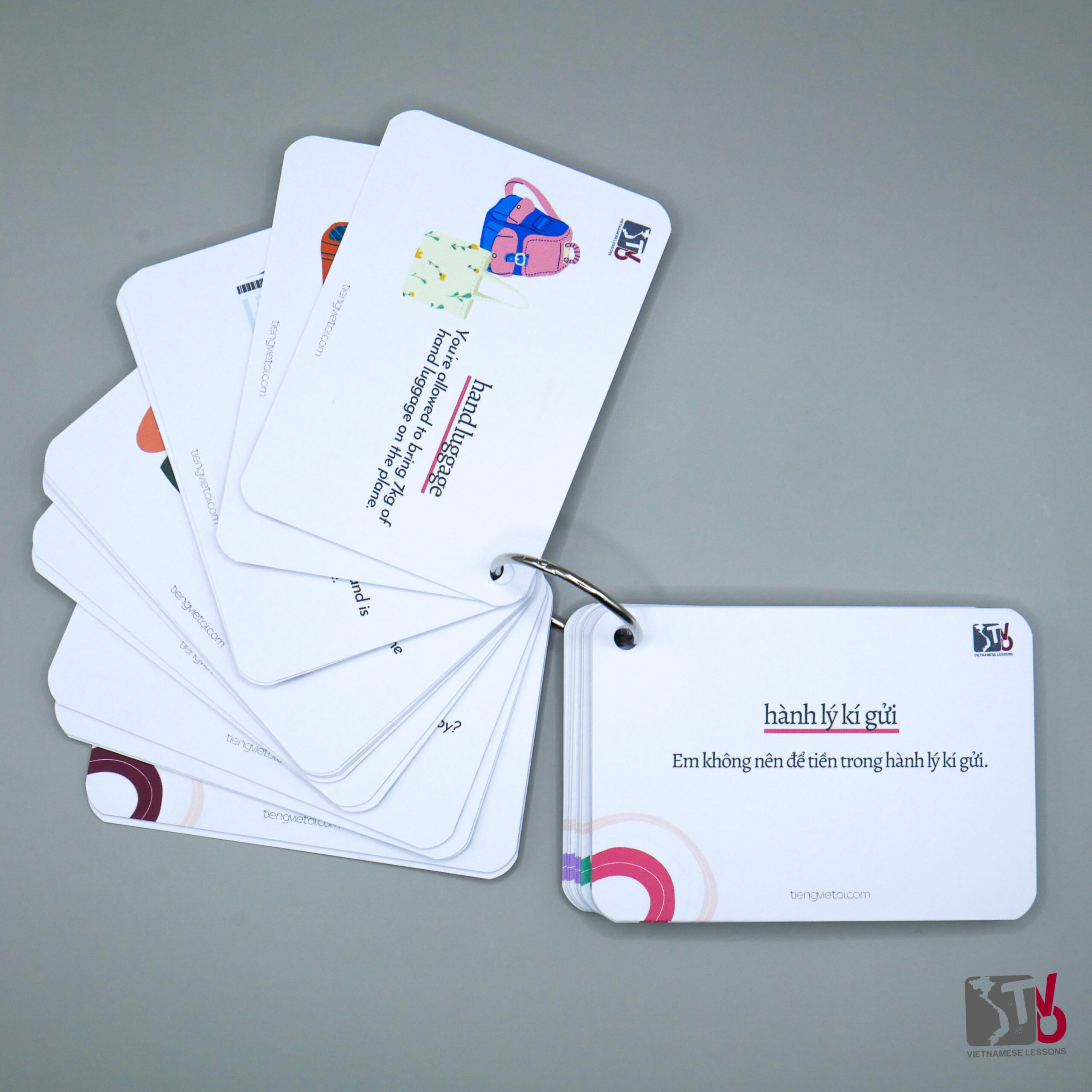Vietnamese Travels Flashcards - Tieng Viet Oi