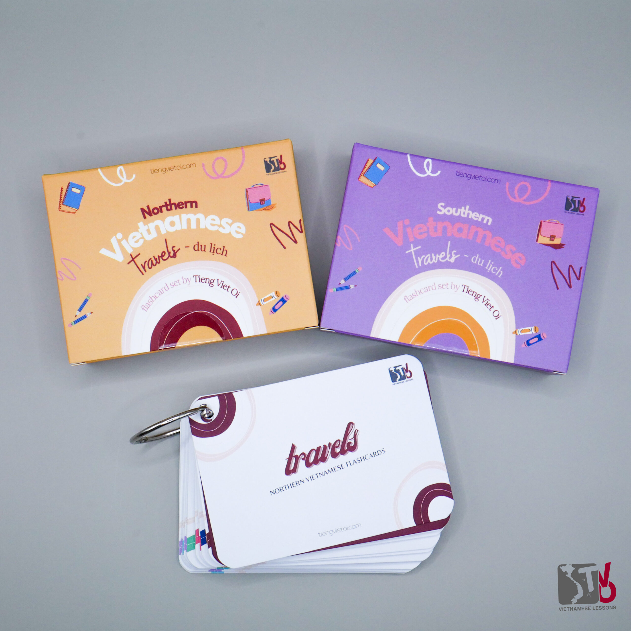 Vietnamese Travels Flashcards - Tieng Viet Oi