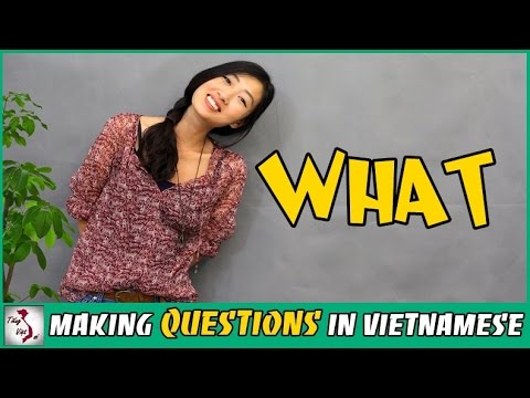 How to say what in Vietnamese