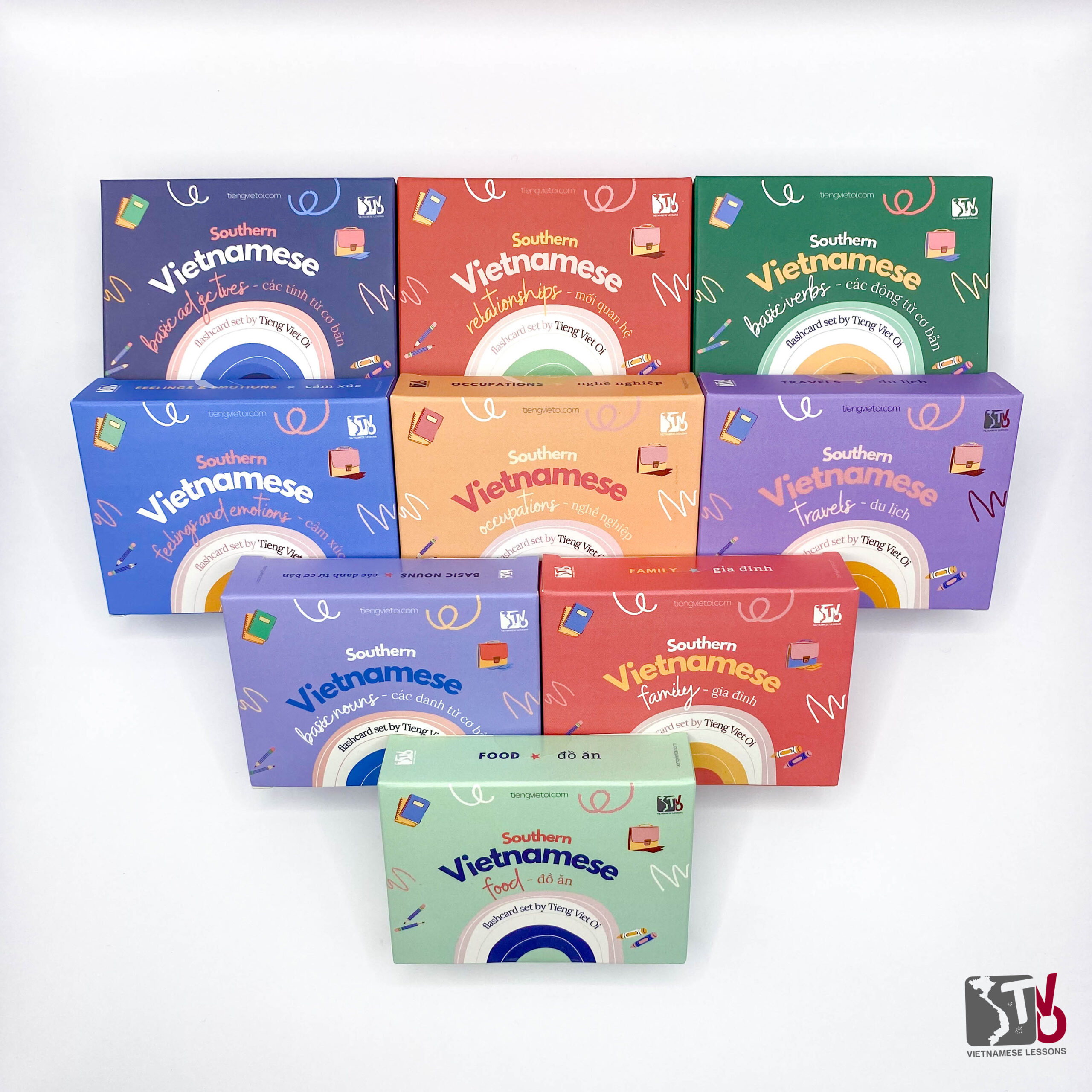 Ultimate Xmas Gift Set – All 9 Vietnamese Flashcards 6 Ultimate Xmas Gift Set – All 9 Vietnamese Flashcards - Tieng Viet Oi