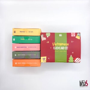 Special Xmas Gift Set of 5 Vietnamese Flashcards - Tieng Viet Oi