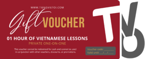 Giỏ hàng 4 01 Free Hour of Vietnamese Lessons