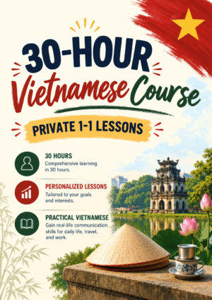 30-hour Vietnamese Private Course